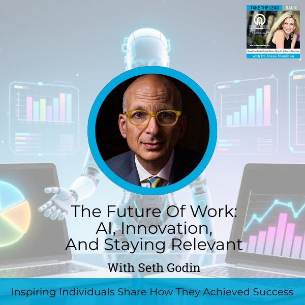 Graphics – Episode Art – TTL Seth Godin – Square Take The Lead Radio | Seth Godin | Future Of Work